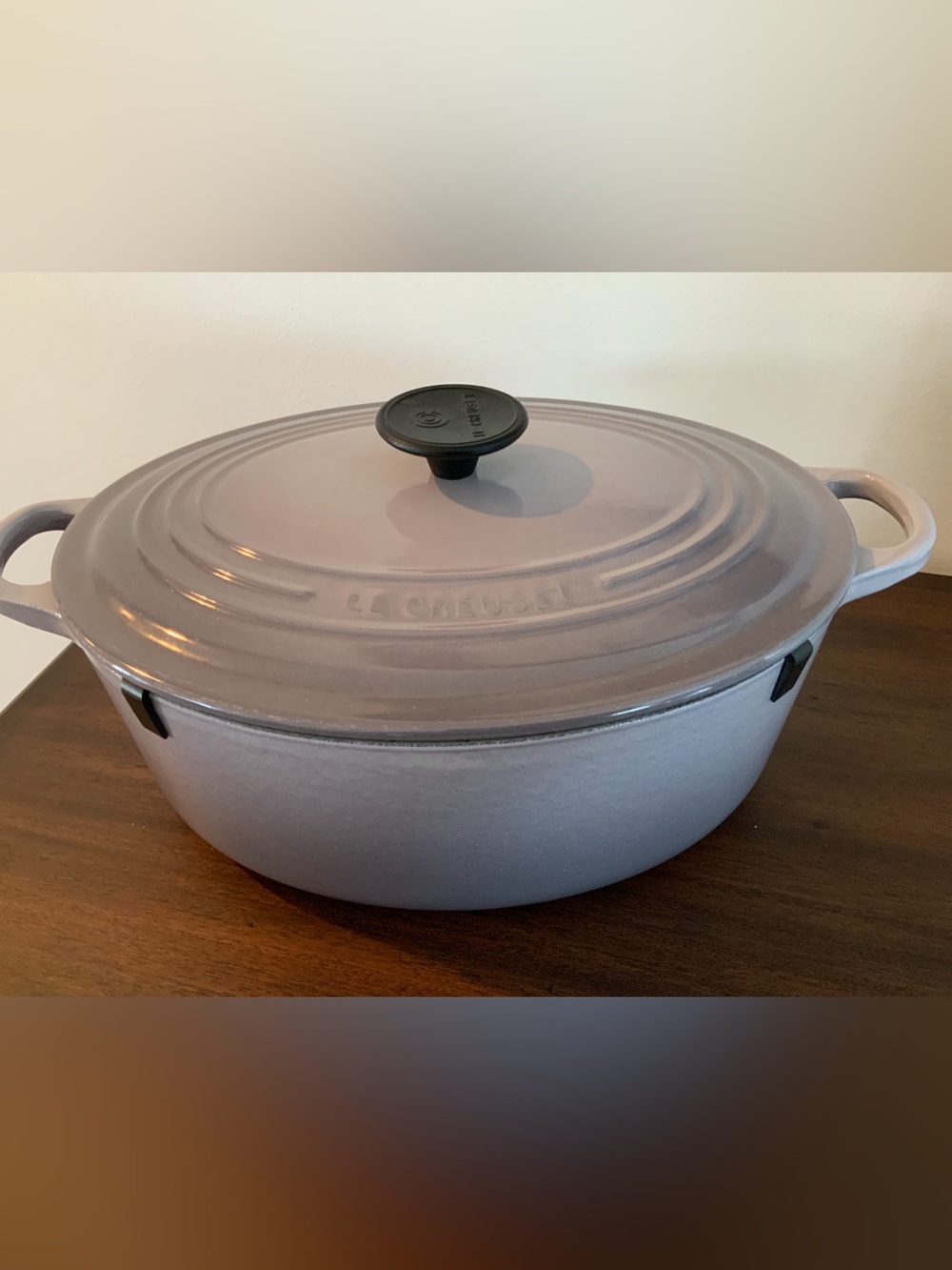 Le Creuset Lavender Cast Iron Casserole NEW